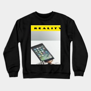 Sad reality of new generation. Crewneck Sweatshirt